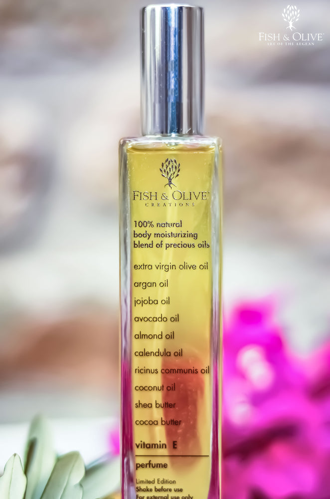 
                  
                    100% Natural Moisturising Body Oil - A Blend of Precious Oils
                  
                