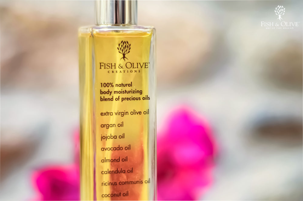 
                  
                    100% Natural Moisturising Body Oil - A Blend of Precious Oils
                  
                