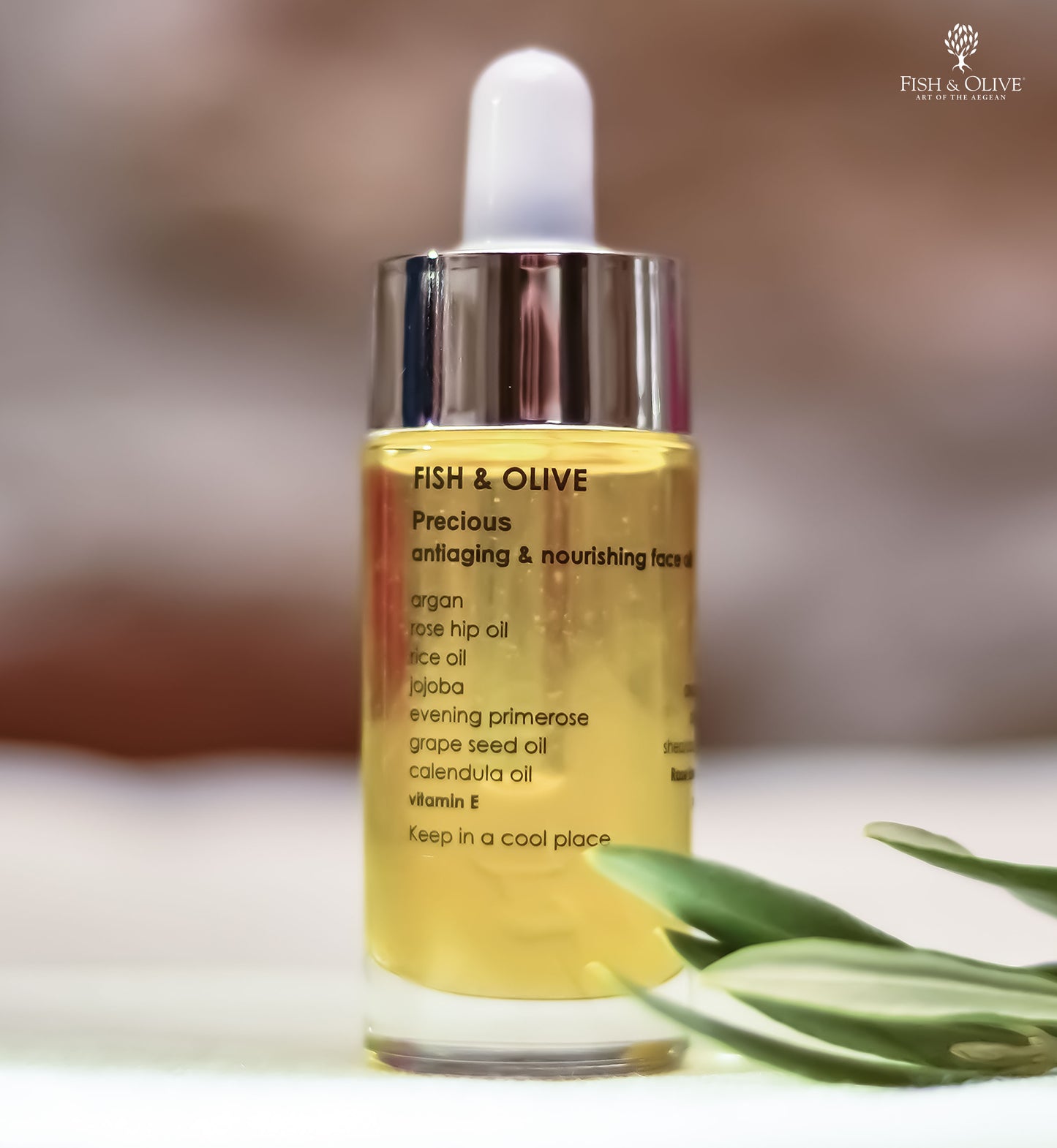 
                  
                    100% Natural Moisturising Face Oil - A Blend of Precious Oils
                  
                