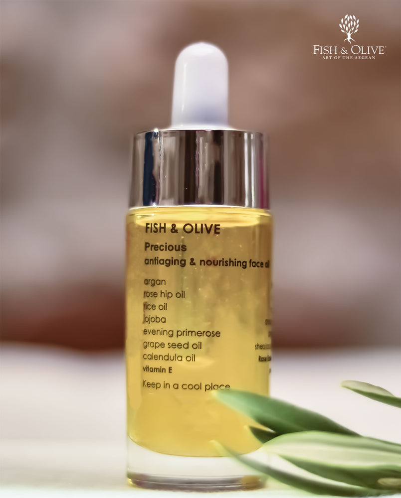 100% Natural Moisturising Face Oil - A Blend of Precious Oils