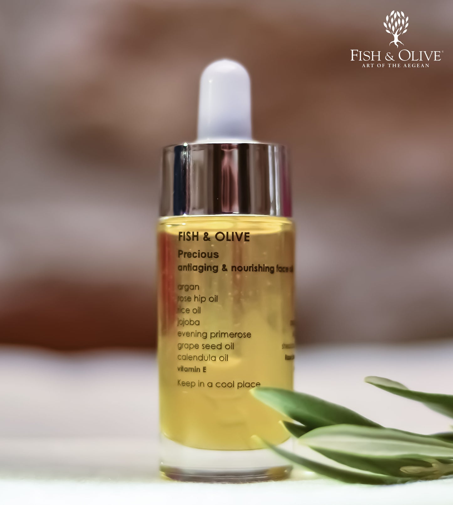 
                  
                    100% Natural Moisturising Face Oil - A Blend of Precious Oils
                  
                