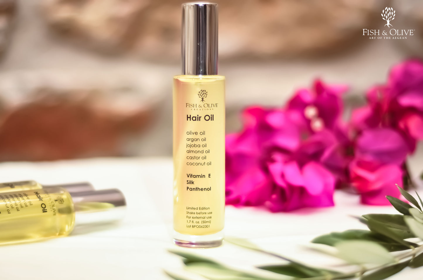 
                  
                    100% Natural Revitalising Hair Oil - A Blend of Precious Oils
                  
                