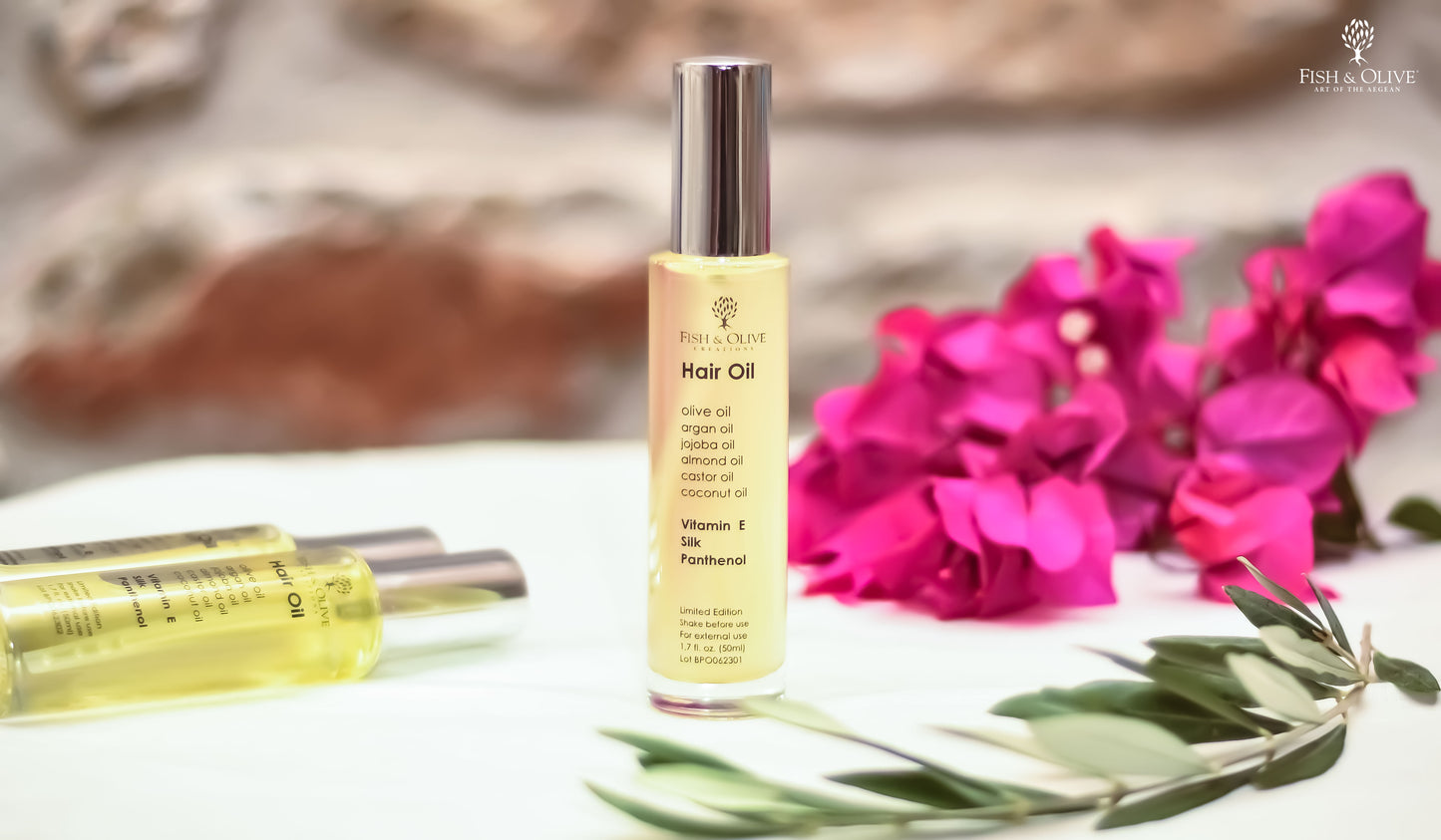 
                  
                    100% Natural Revitalising Hair Oil - A Blend of Precious Oils
                  
                