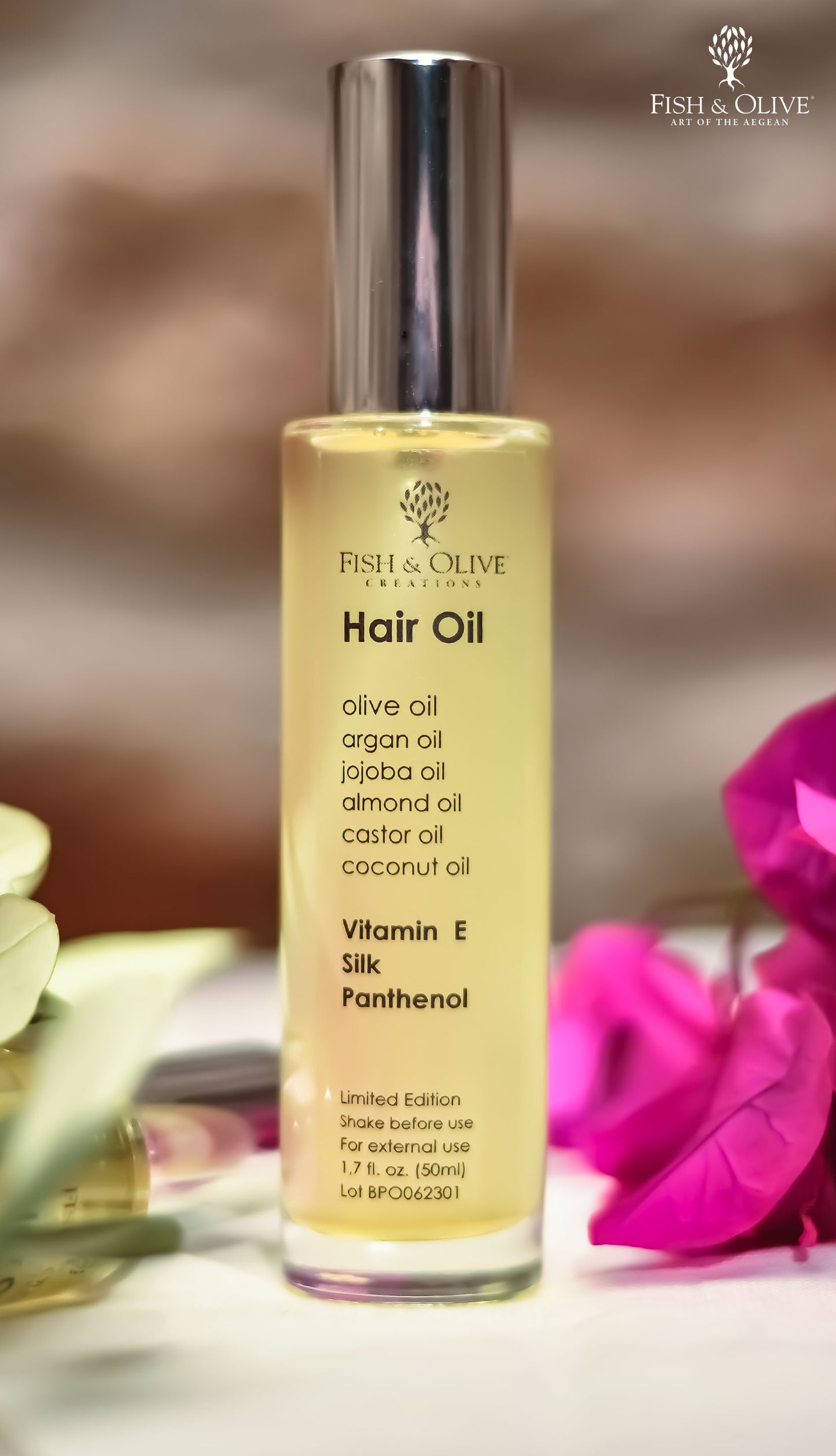 
                  
                    100% Natural Revitalising Hair Oil - A Blend of Precious Oils
                  
                