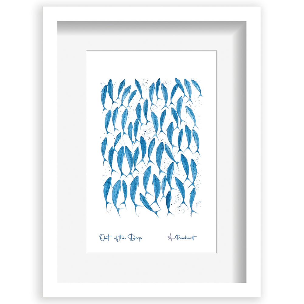 Out Of The Deep Cotton Print