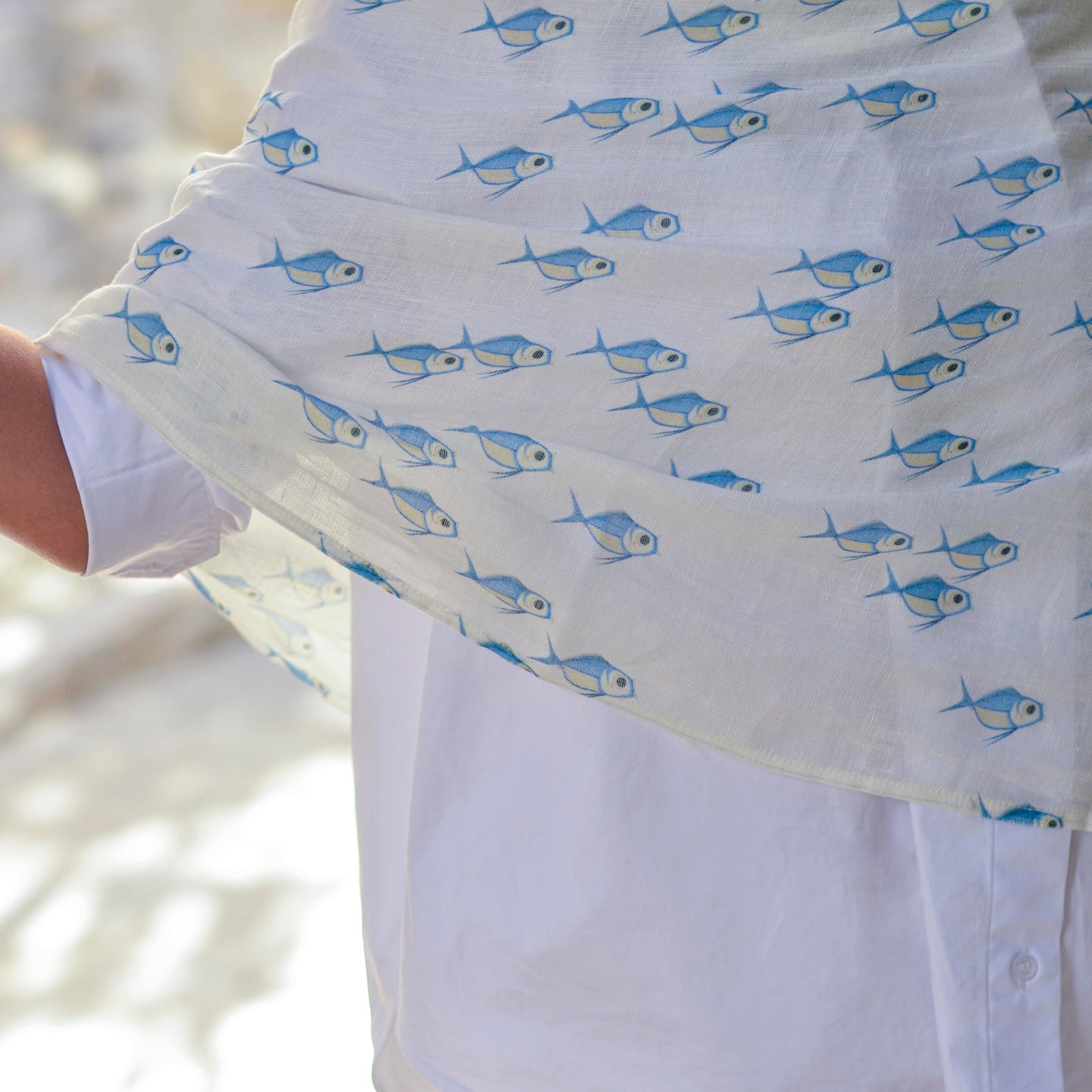 
                  
                    Rex Maris Organic Linen Scarf
                  
                