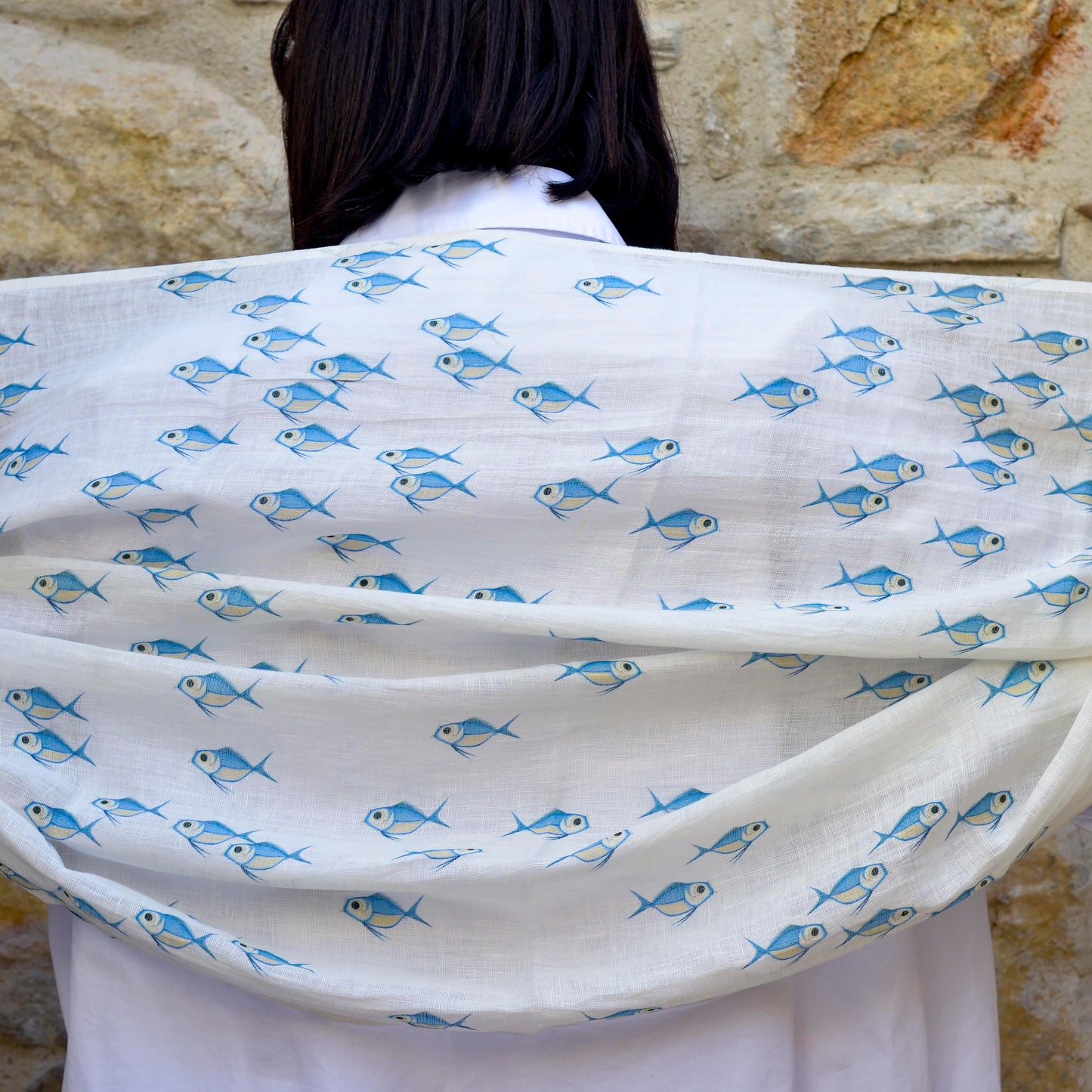 
                  
                    Rex Maris Organic Linen Scarf
                  
                