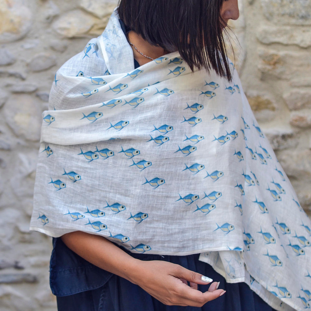 Rex Maris Organic Linen Scarf