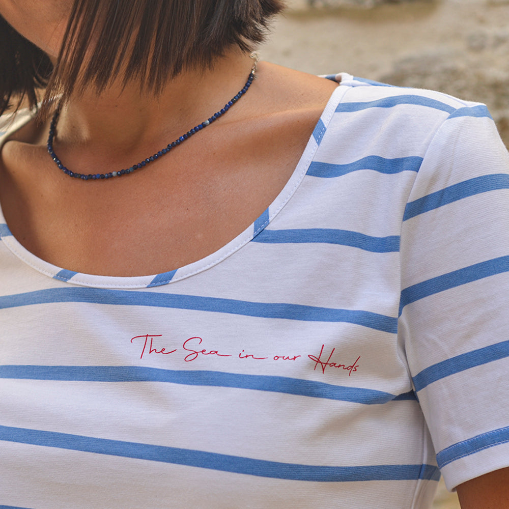 Marine Art Organic Cotton Women's T-Shirt